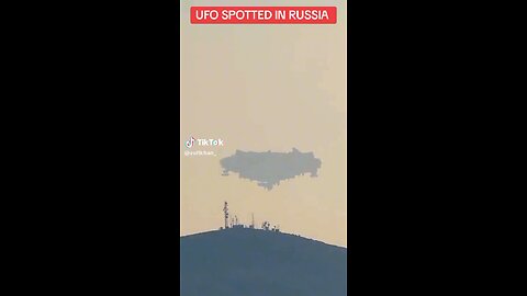 UFO spotted in Russia?!