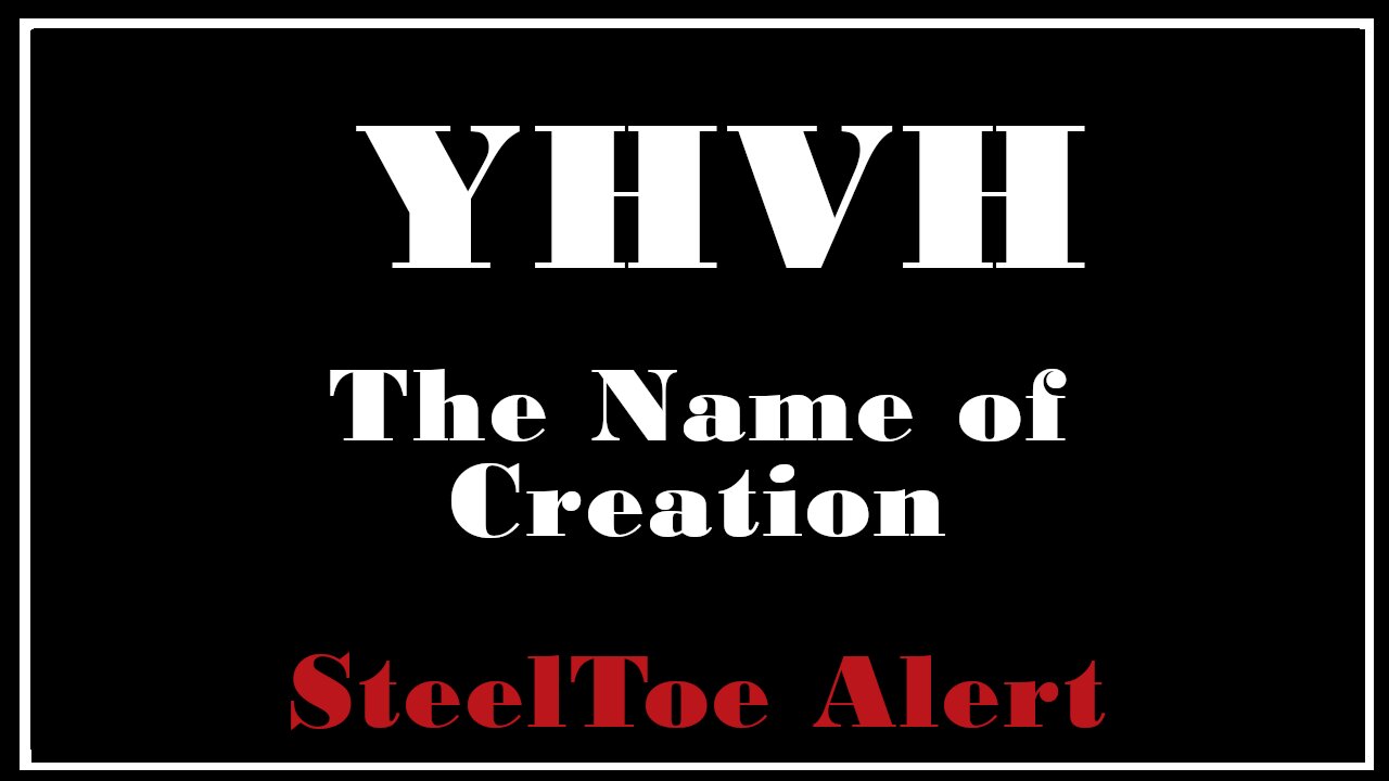 Esoterica? Is there POWER in the NAME of YHVH? -The Goal of Life