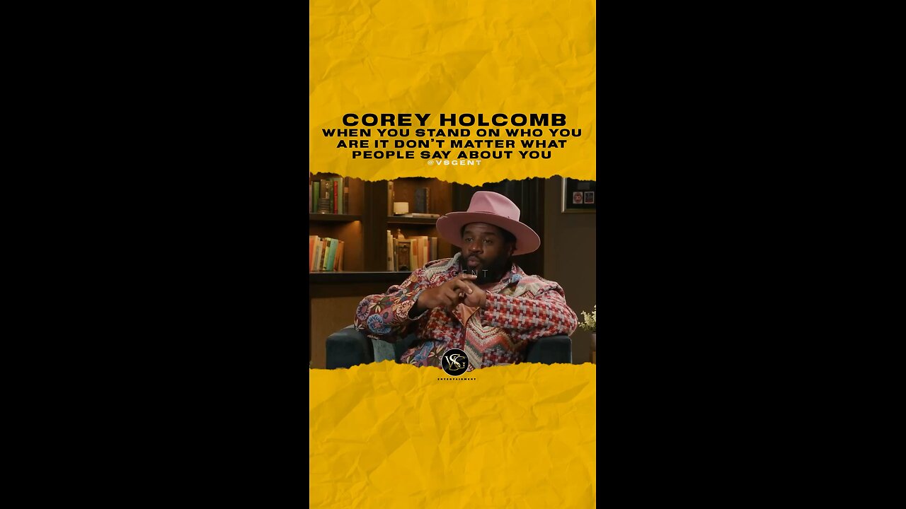 @coreyholcomb5150 When you stand on who you are it don’t matter what people say about you