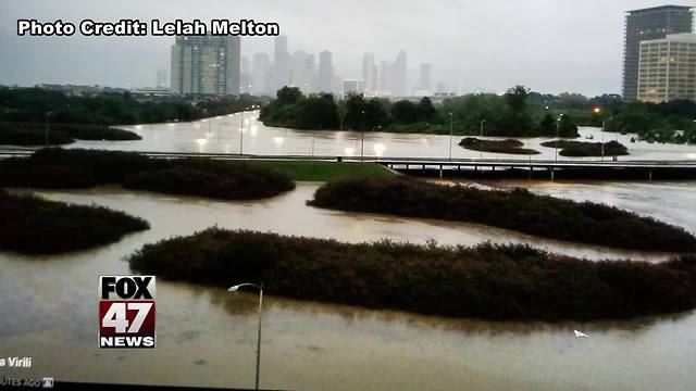 Mid-Michigan woman shares stories, images of family in flood-ravaged Houston