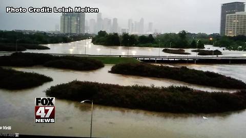 Mid-Michigan woman shares stories, images of family in flood-ravaged Houston