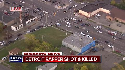 Detroit rapper shot and killed