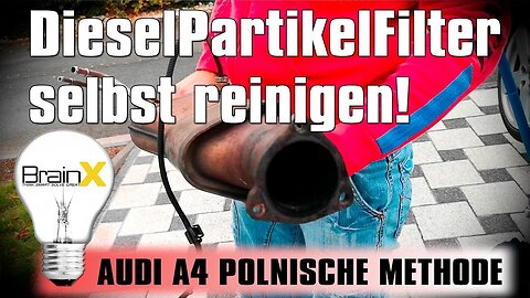 So reinigen Sie den DPF-Filter und brennen den Dieselpartikelfilter selbst aus POLENMETHODE!