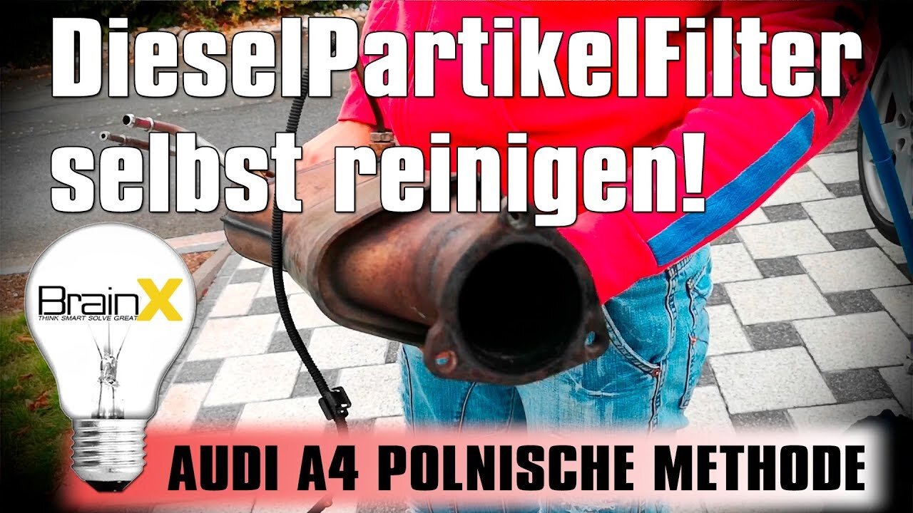 So reinigen Sie den DPF-Filter und brennen den Dieselpartikelfilter selbst aus POLENMETHODE!