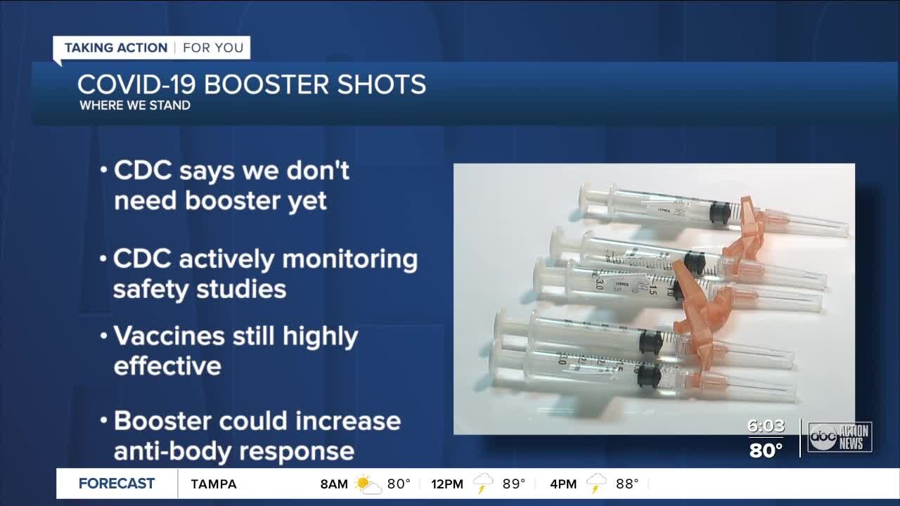 Health experts say COVID-19 booster shots likely helpful for some people by the end of the year