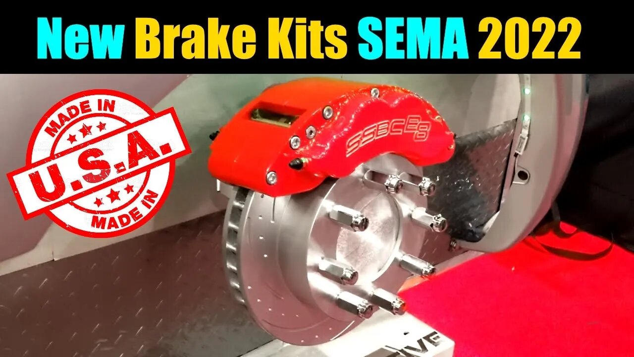 New BIG Brake Kit Showcase By SSBC USA | SEMA 2022 |