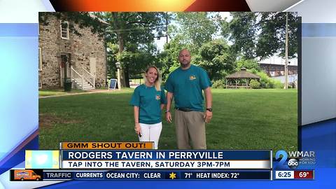 Good morning from Rodgers Tavern in Perryville!