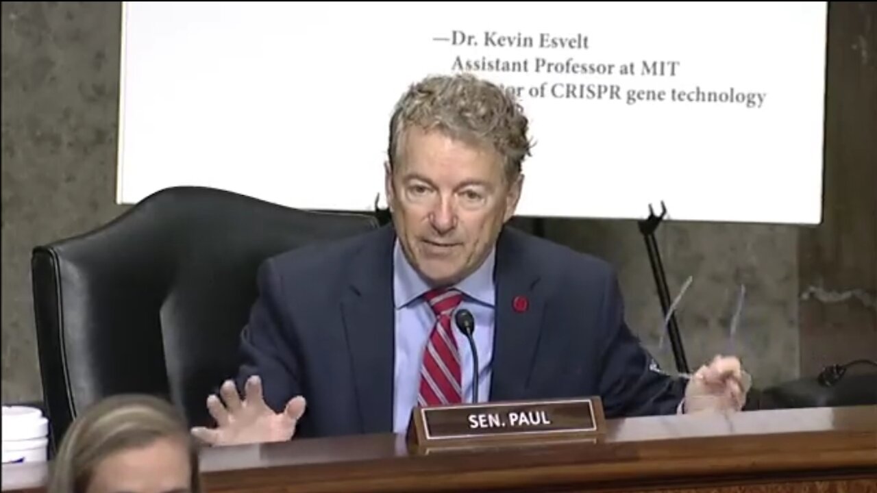 Sen Rand Paul Demands Fauci Resign Over Gain Of Function