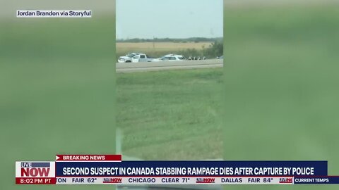 Canadian mass stabbing suspect dies after capture by police | LiveNOW from FOX