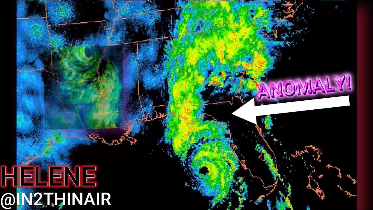 ⚡DARPA???? ENERGY BEAMS from ground shooting at Hurricane Helene ⚡