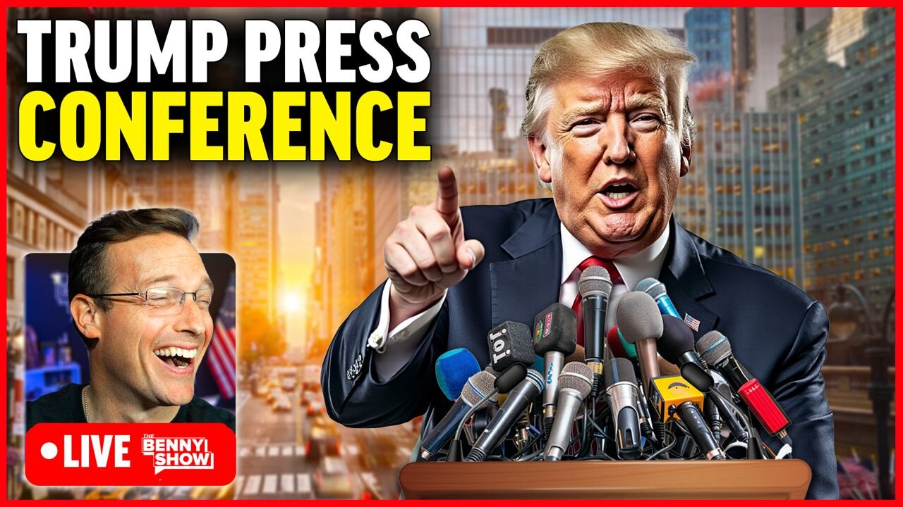 🚨BREAKING: Trump News Conference LIVE Right NOW | Kamala Hides from Media in FEAR