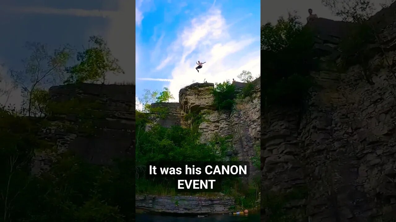 THIS was his CANON EVENT #adventure #vlog #canon