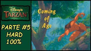 [PS1] - Disney's Tarzan - [Parte 5 - Coming Of Age - 100% - HARD]