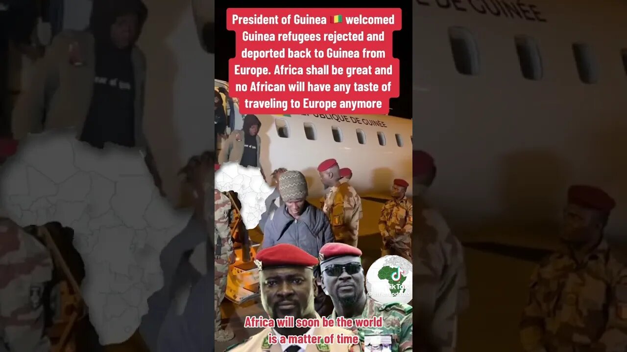 President #Guinea Welcomed #Refugees Back! #Africa #Africans #Europe #USA