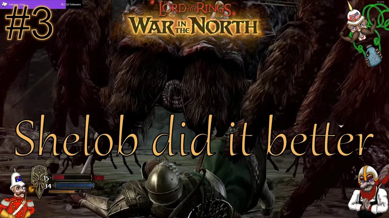 Inferior Spider Booty - War in the North #3 (Twitch VOD)