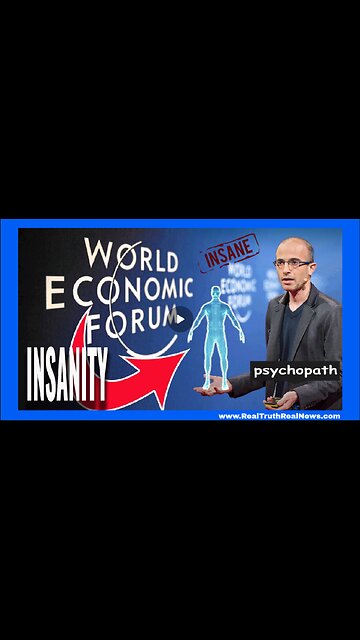 This Tiny Little Psychopathic, Athiest Demon is Yuval Noah Harari, Top Advisor to Klaus Schwabs WEF