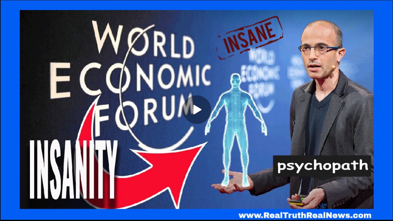 This Tiny Little Psychopathic, Athiest Demon is Yuval Noah Harari, Top Advisor to Klaus Schwabs WEF