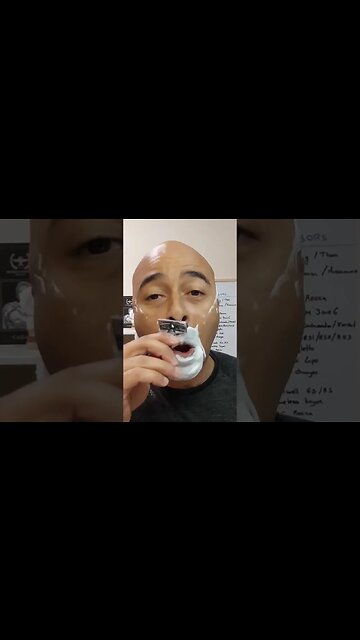 ASMR SHAVE Roman Empire Caesar razor, Tabac💈🔊🪒🧼👍🏾💚💜✌🏾#asmr #shavingproducts #wetshaving #shave #sotd