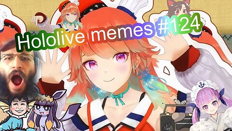 REACTION Hololive {memes} #124 by Catschais