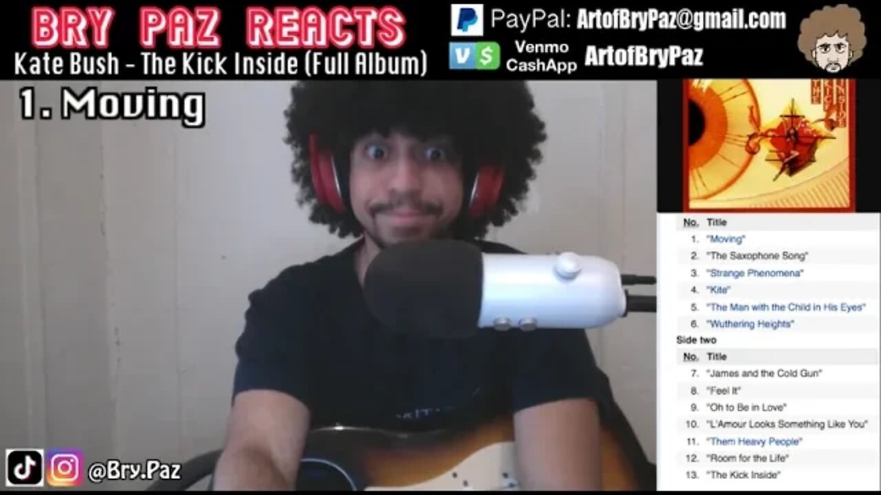 Guitarist REACTS to Kate Bush - Moving