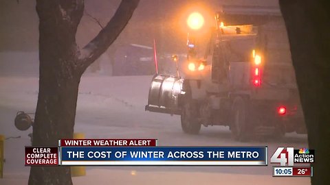 KDOT snow spending exceeding planned budgets