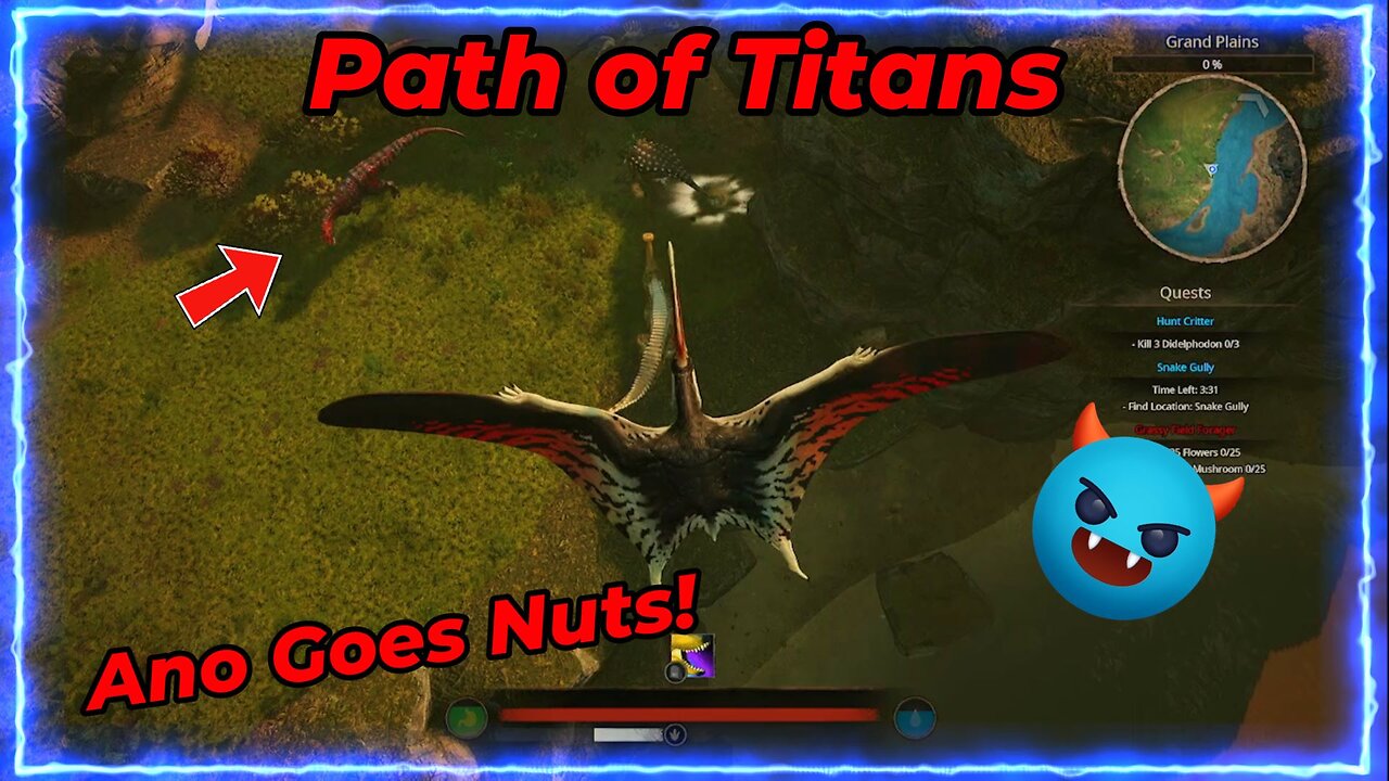 Anodontosaurus Goes Nuts! | Path of Titans | Gameplay