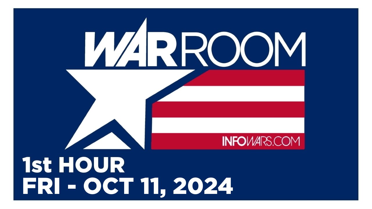 WAR ROOM [1 of 3] Friday 10/11/24 • DR STELLA, News, Reports & Analysis • Infowars