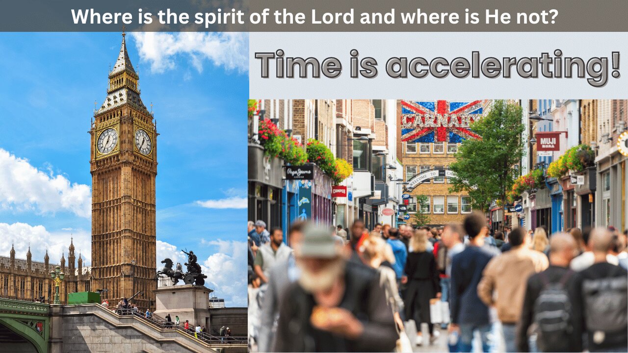 Time is accelerating, but what do we do? -Word from the Lord