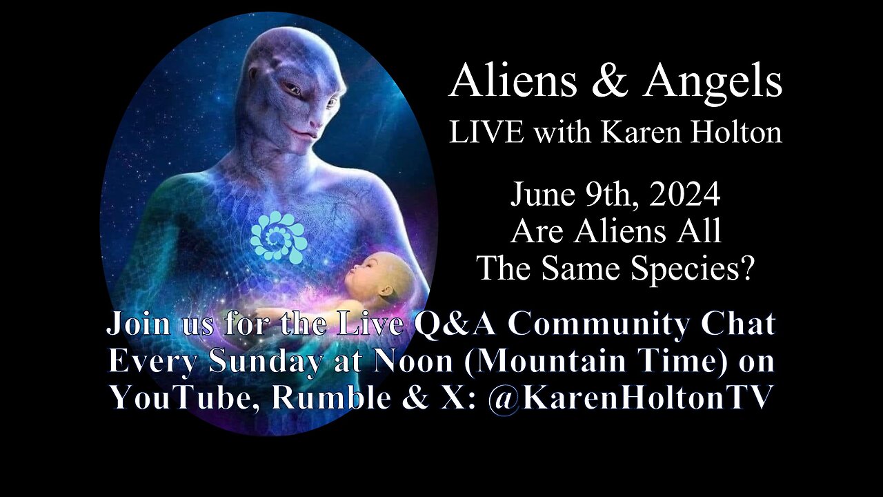 Aliens & Angels Live June 9th, 2024 - Are All Aliens of the Same Species?