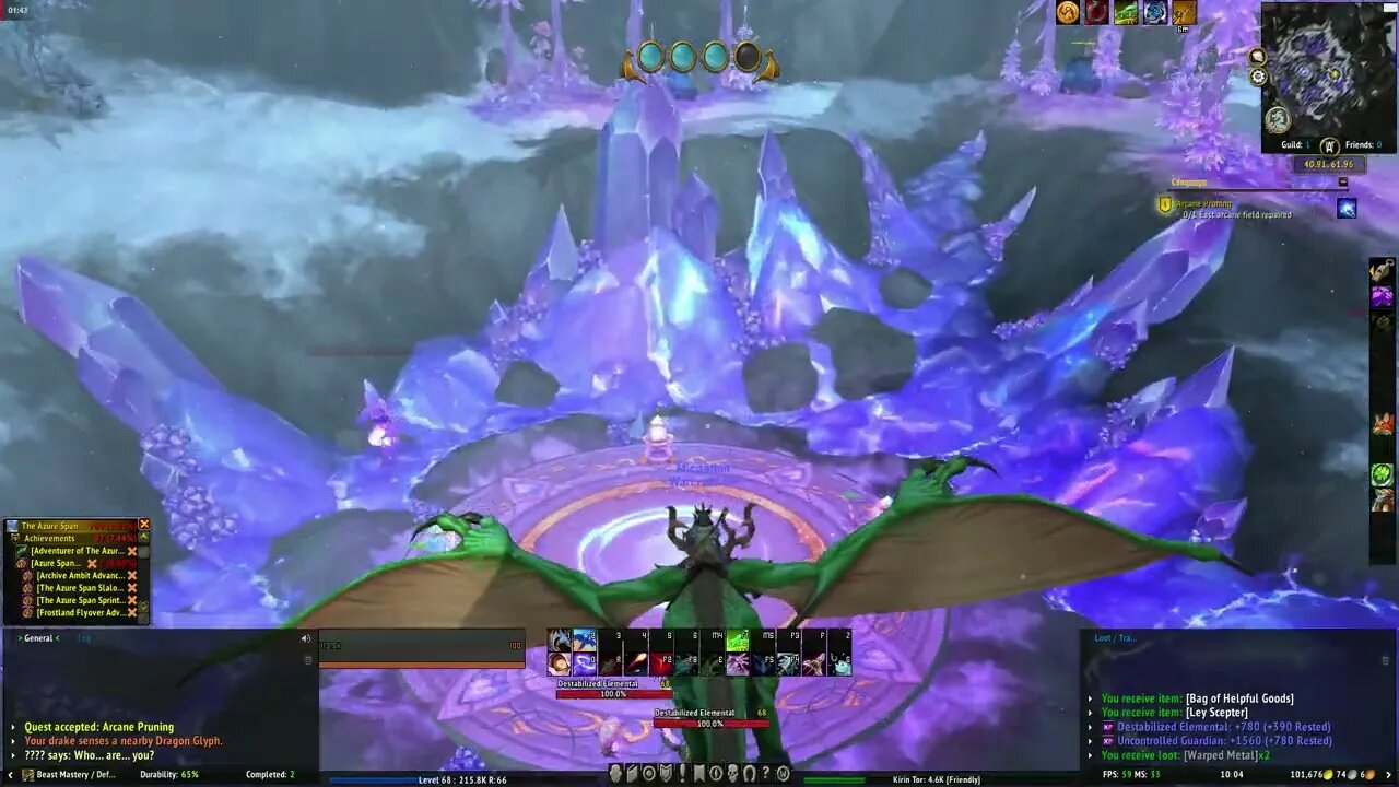World of Warcraft Dragonflight Arcane Pruning