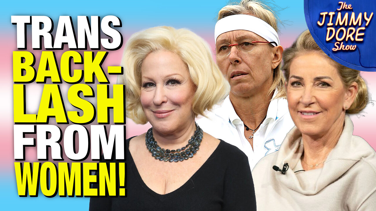 Bette Midler Pushes Back On Trans Issue w/ Navratilova & Chris Evert