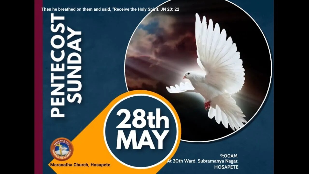 🔴Maranatha Hospet // Sunday Worship // 28th MAY 2023 //