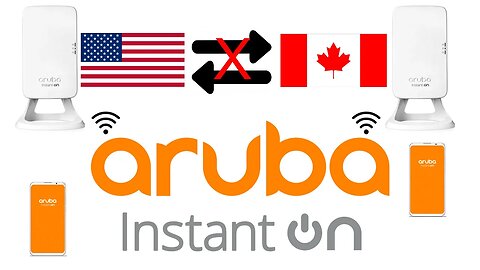 Aruba Instant On AP11D Setup Un Box & Install - Regin Locked AP.