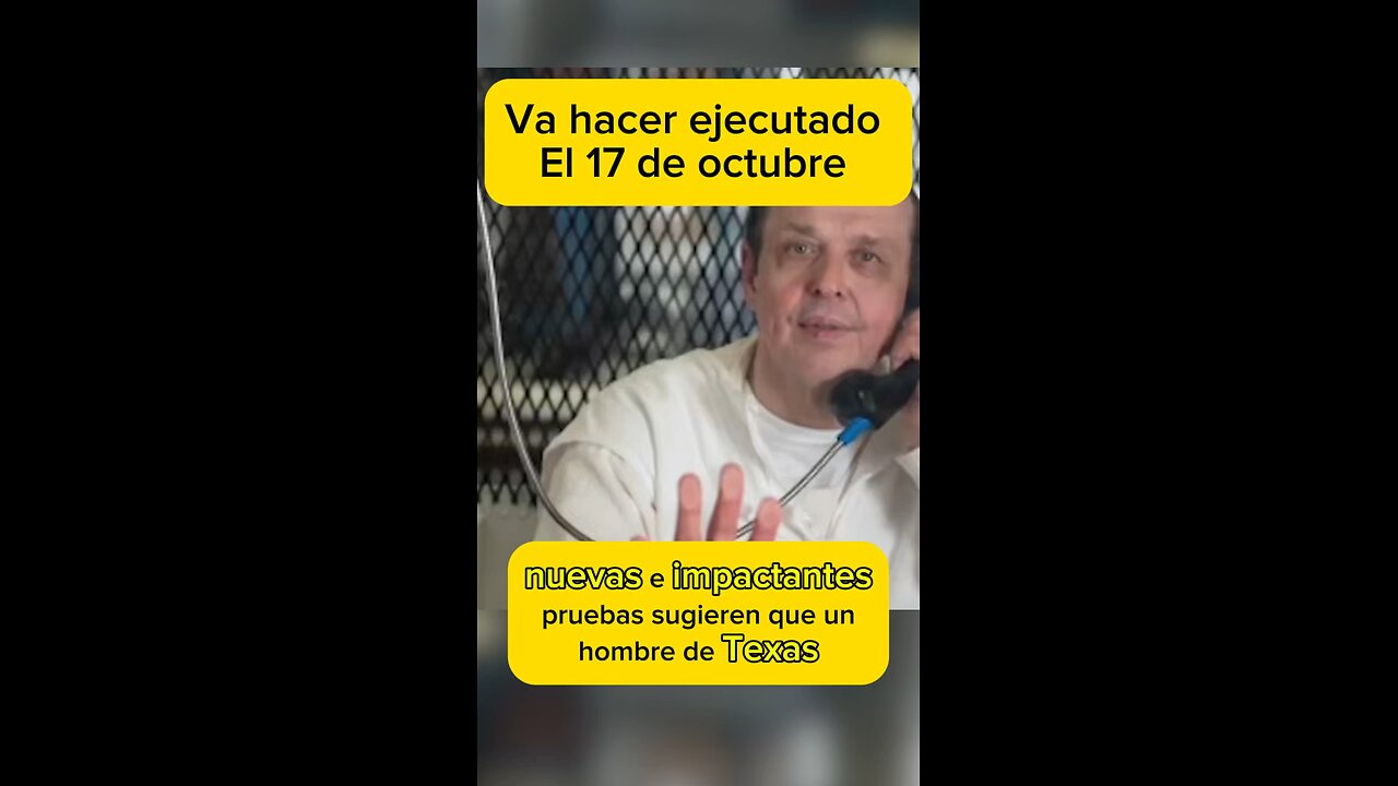 Va hacer ejecutado el 17 de octubre