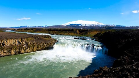 Thjofafoss Waterfall, Iceland Hidden Gems ( Þjófafoss ) 4K