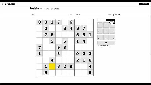 #Sudoku 2023 09 17 easy