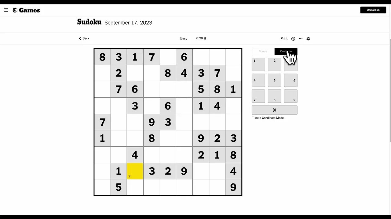 #Sudoku 2023 09 17 easy