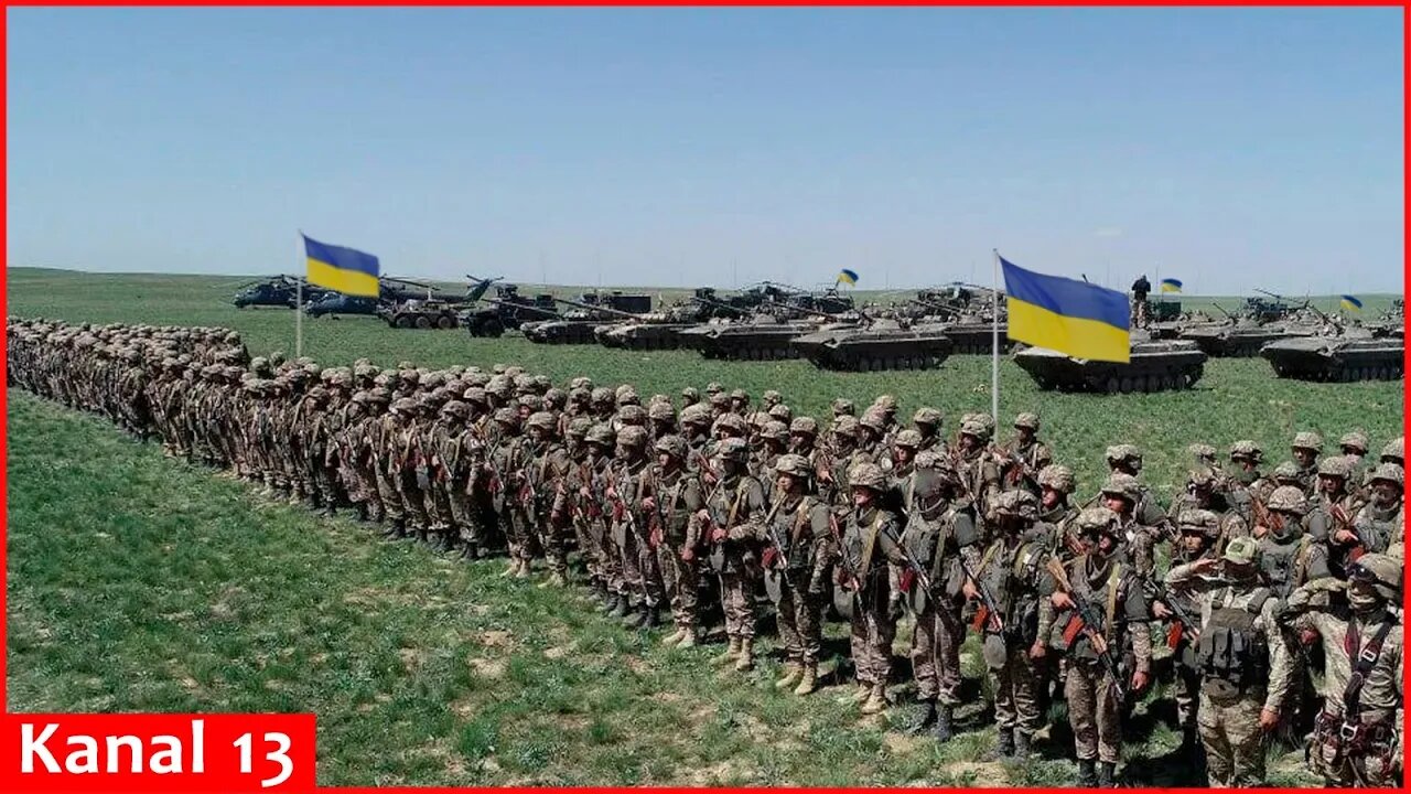 Ukraine is creating new brigades for large-scale counterattack, 10 brigades need 1,000 vehicles