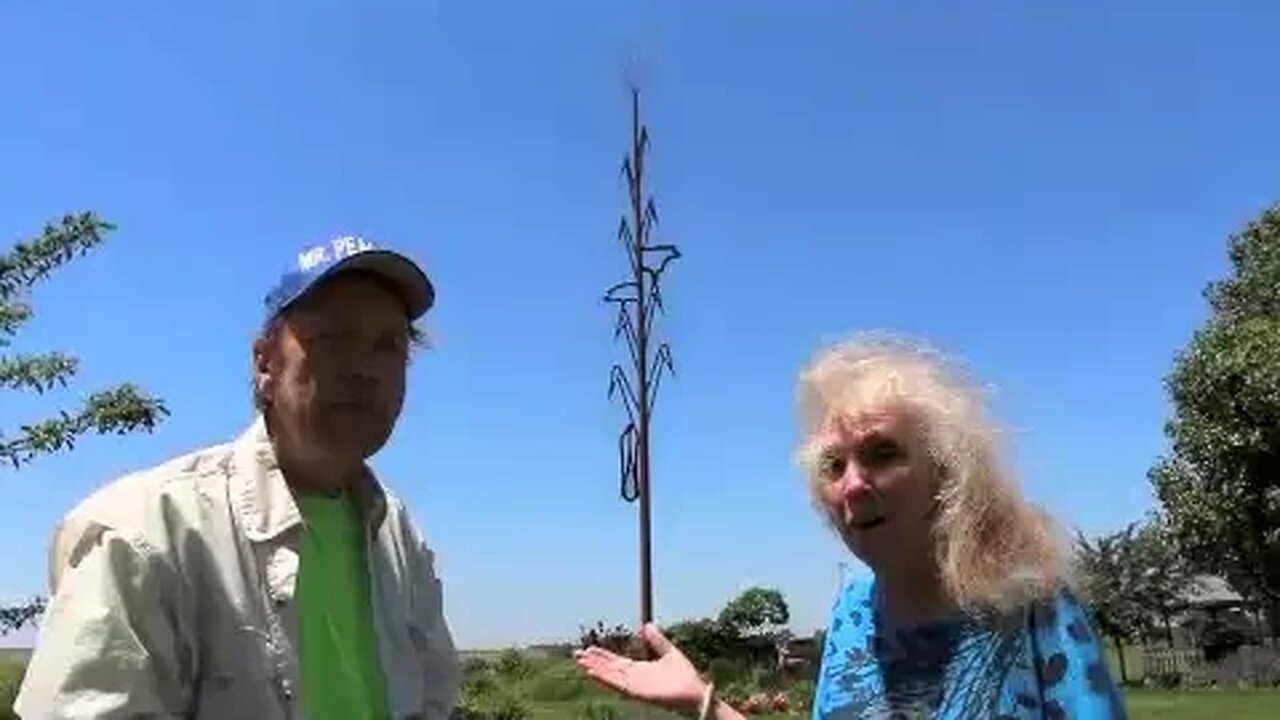 World's Largest Cornstalk, Shelby, Iowa Travel USA, Mr. Peacock & Friends, Hidden Treasures