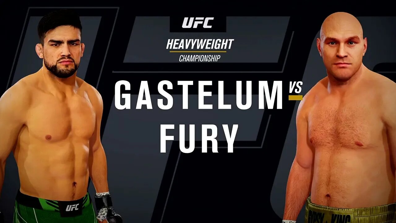 EA Sports UFC 4 Gameplay Tyson Fury vs Kelvin Gastelum