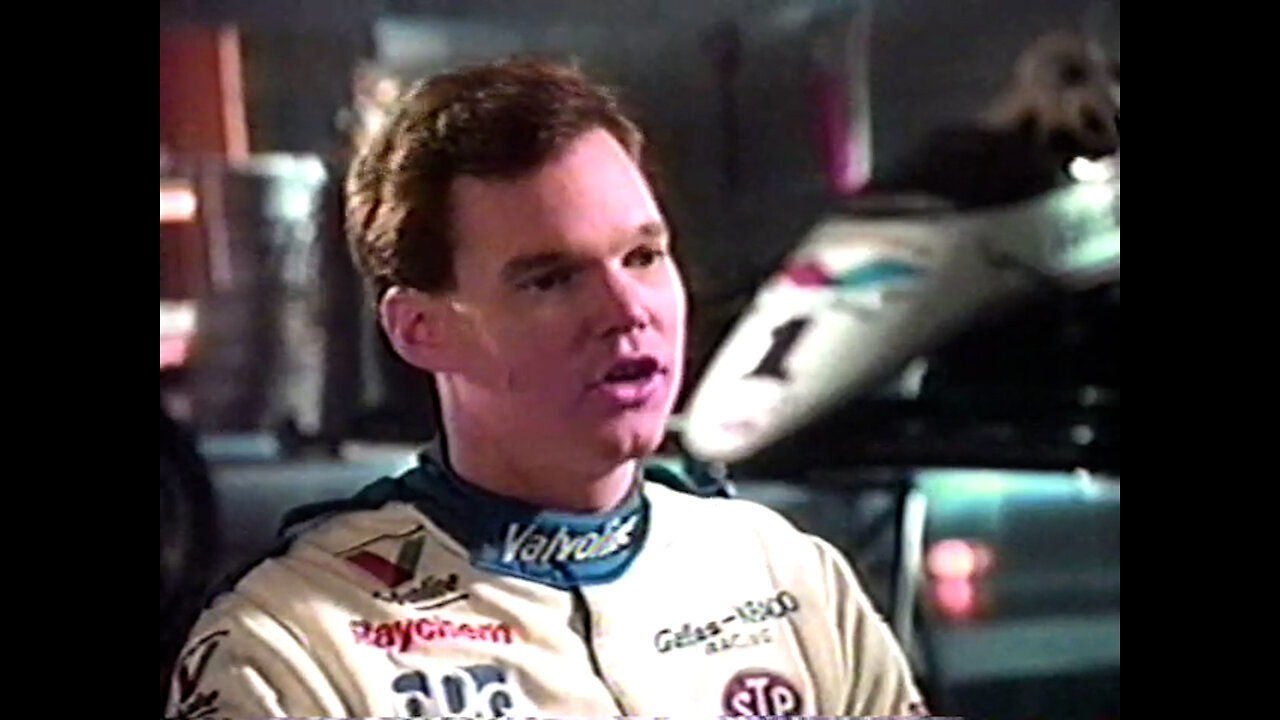 May 26, 1991 - Al Unser Jr. for Valvoline Motor Oil.