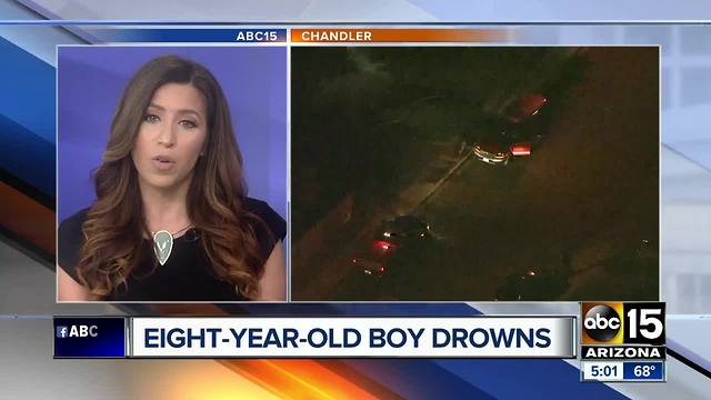 8-year-old dead after being pulled from pool in Chandler