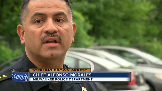 MPD Chief Alfonso Morales admits he still hasn't seen all of Sterling Brown's arrest video