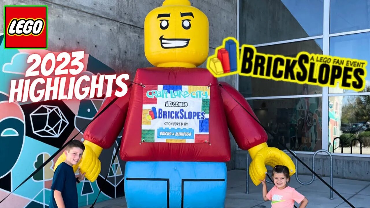 Utah's Largest LEGO Convention! Brickslopes 2023 Highlights!