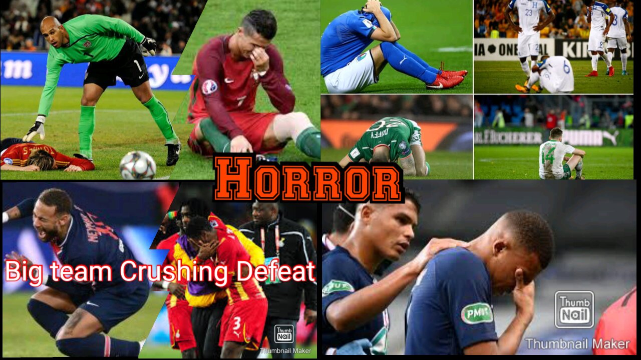 When Big team lose to Small team this is what happens