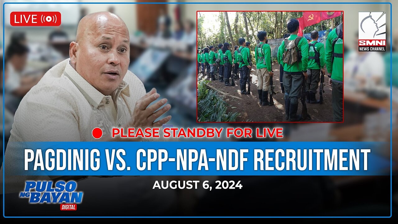 LIVE | Pagdinig vs CPP-NPA-NDF Recruitment | August 6, 2024