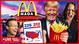 Libs Freak-Out As Trump Trolls Kamala By Serving Fries At McDonalds | Trump Polling BOOM, Dems PANIC