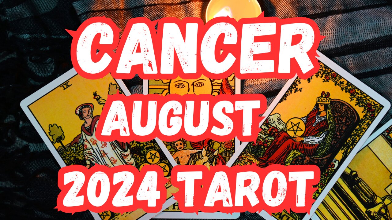 Cancer ♋️- Break the cage of negativity! August 2024 Evolutionary tarot reading #cancer #tarotary