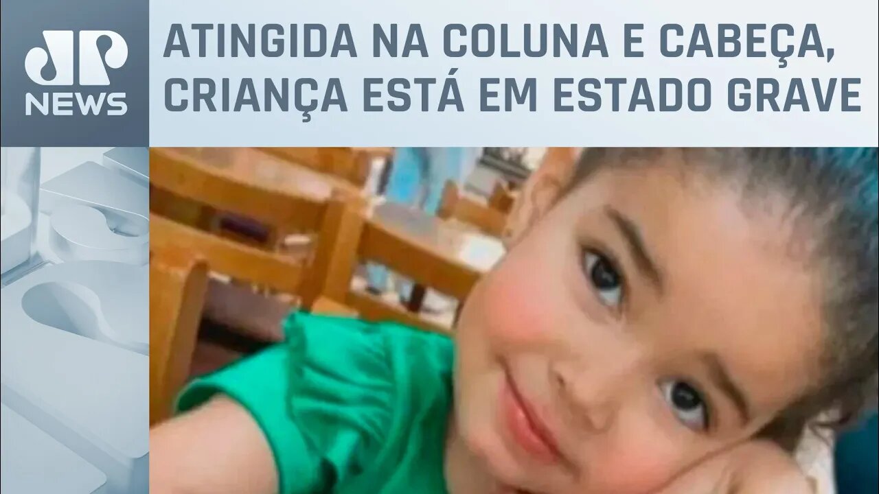 Agentes da PRF são afastados após menina de 3 anos ser baleada no RJ