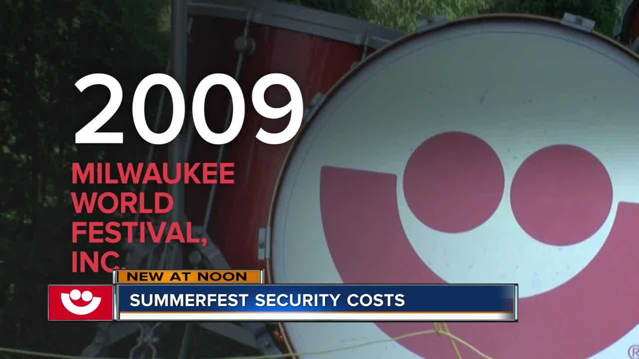 Summerfest security costs much more than expected